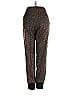 DWP Animal Print Brown Tan Casual Pants Size 26 waist - photo 2