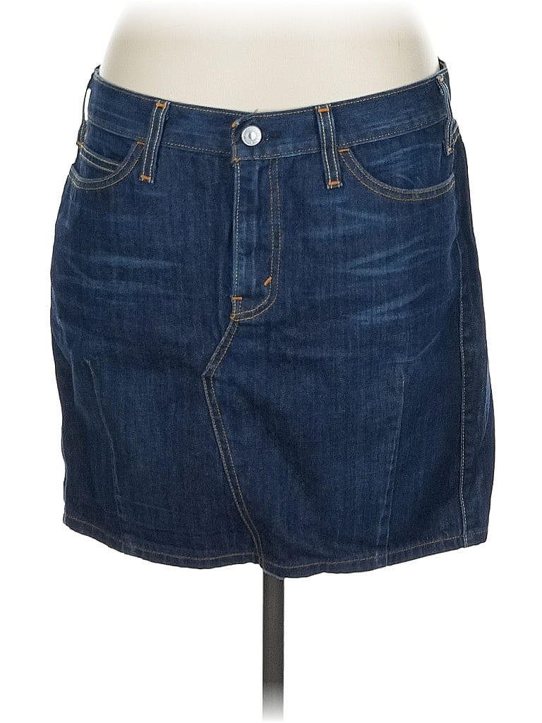 Levi's Blue Denim Skirt Size 31 waist - photo 1