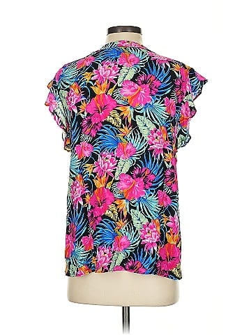 Anne Carson Short Sleeve Blouse (view 2)