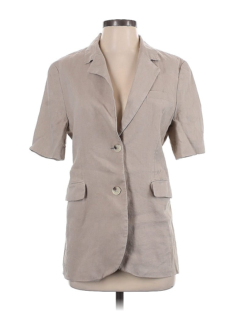 Click to view more detailed imagery on our partner's website Pre-owned Zara Blazer Jacket In Brown