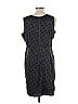 Oh Baby By Motherhood 100% Polyester Polka Dots Black Casual Dress Size L - photo 2