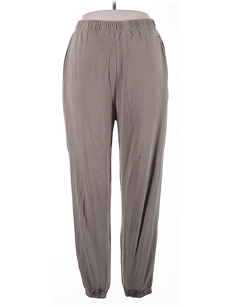 12th Tribe Solid Gray Casual Pants Size XL - photo 1