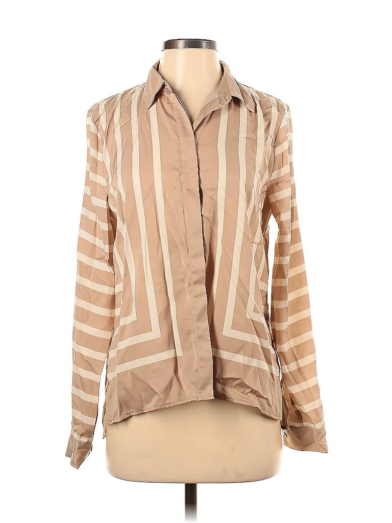 Pre-owned Assorted Brands Long Sleeve Blouse