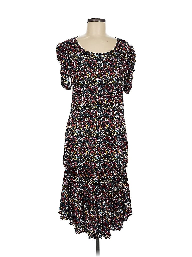 Tanya Taylor Paisley Black Casual Dress Size M - photo 1