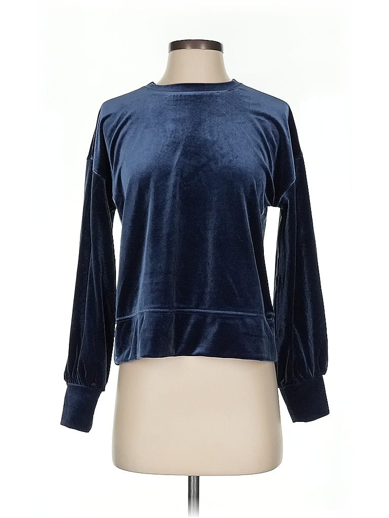 Pre-owned Madewell Sweatshirt In Blue