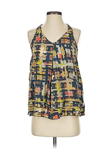Martin + Osa Sleeveless Silk Top (view 1)
