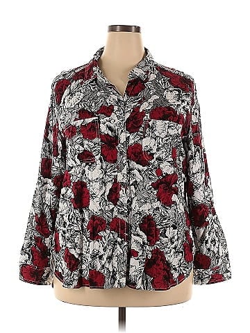 Rock & Republic 3/4 Sleeve Button-Down Shirt (view 1)