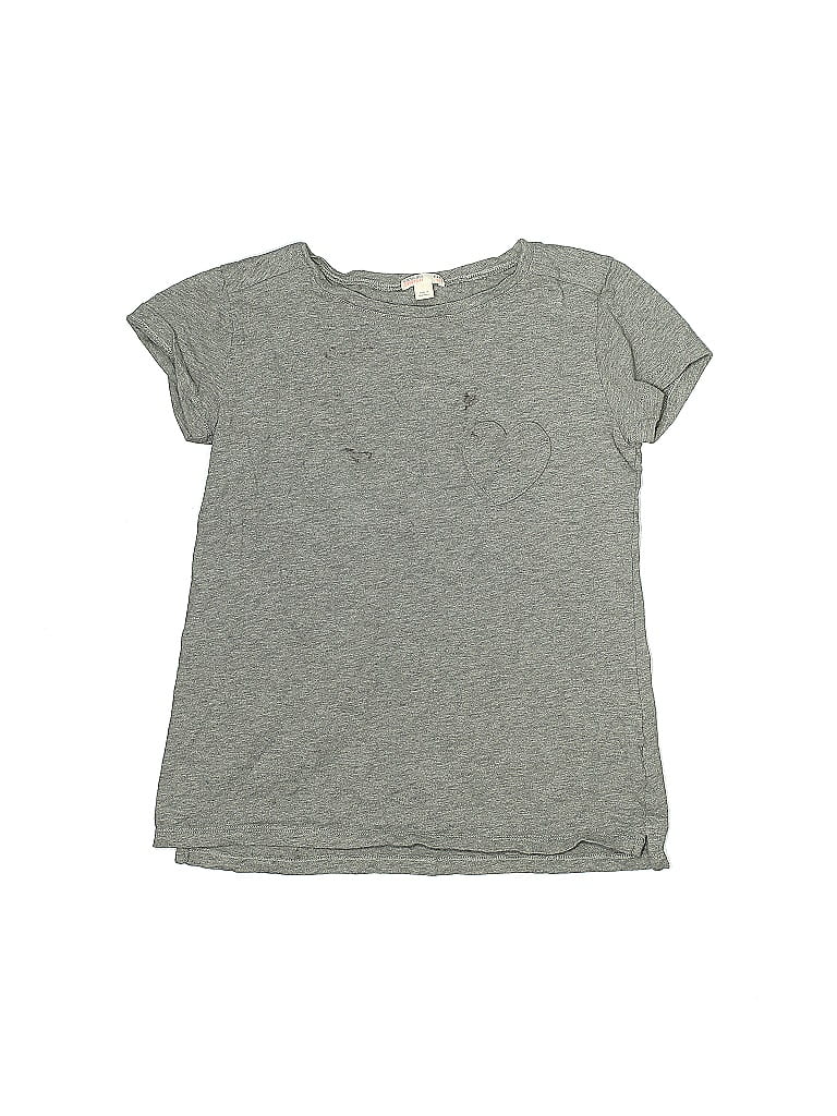 Pre-owned Crewcuts Kids' Short Sleeve T-shirt In Gray