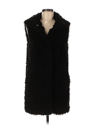 Theory Faux Fur Vest (view 1)