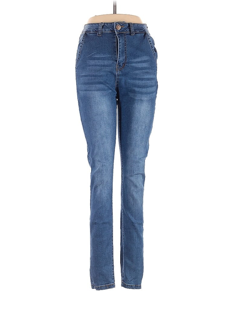 Pre-owned Bamboo Jeans In Blue