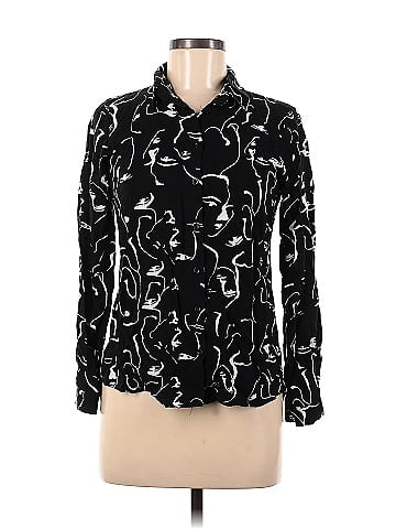 Big Dart Long Sleeve Blouse (view 1)
