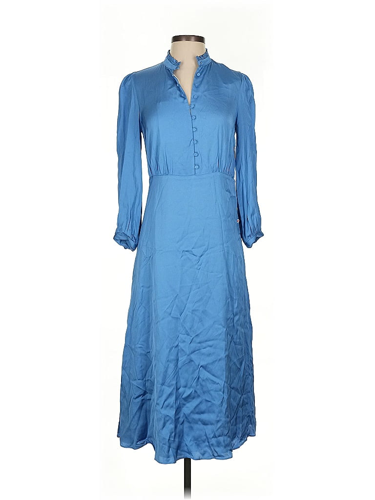 Paul & Joe 100 Viscose Blue Casual Dress Size 34 (FR) 79 off ThredUp