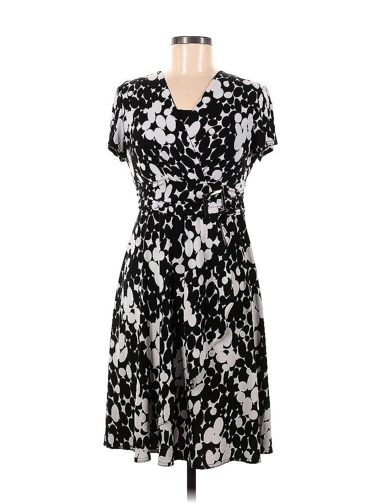 Pre-owned R & M Richards Casual Dress In Black