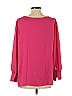 Halogen 100% Polyester Pink 3/4 Sleeve Blouse Size 1 (petite) - photo 2