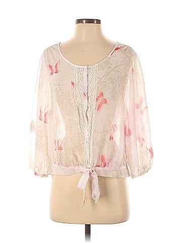 Express 3/4 Sleeve Blouse (view 1)