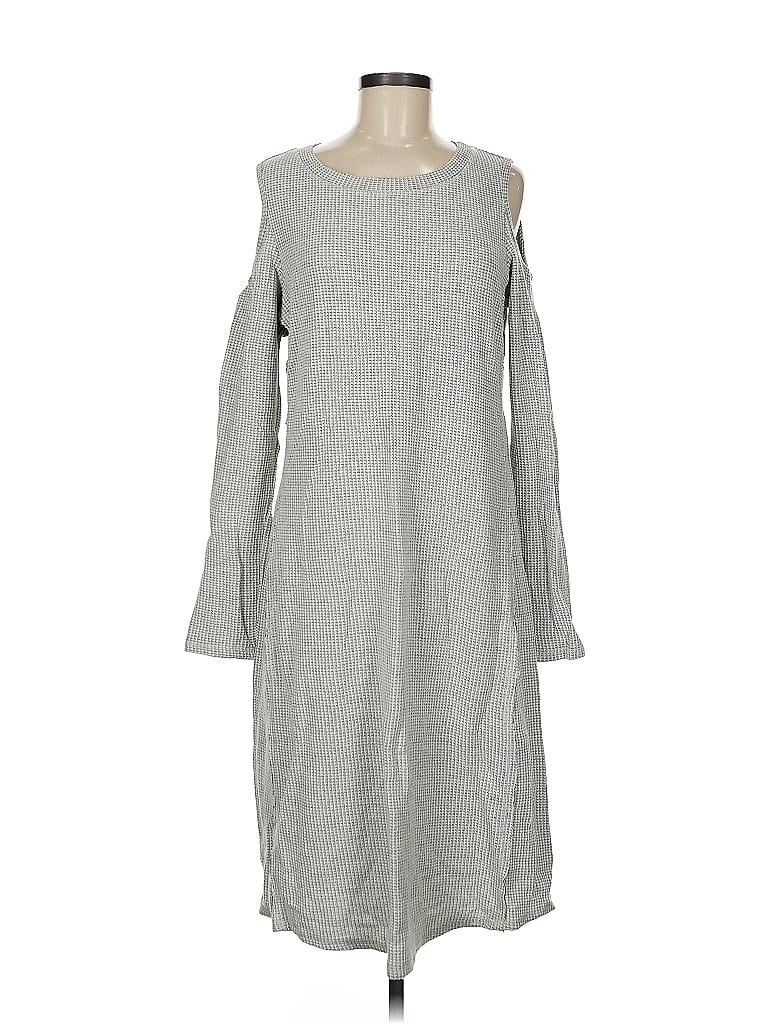 Pre-owned Sol Angeles Casual Dress In Gray