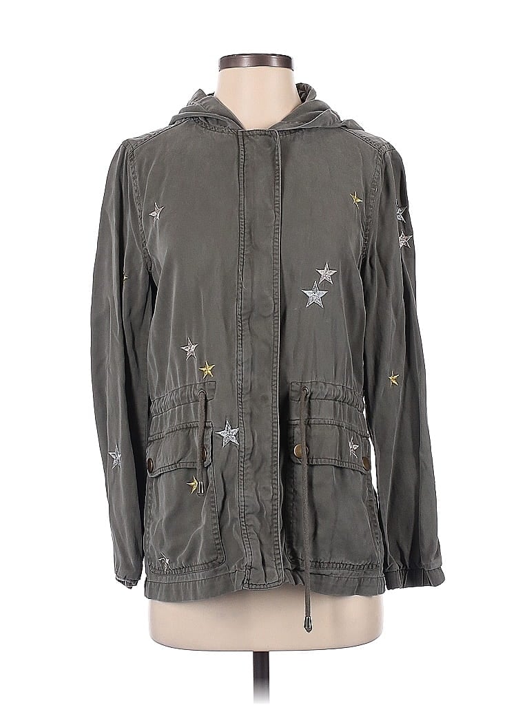 Pre-owned Bagatelle Raincoat In Gray