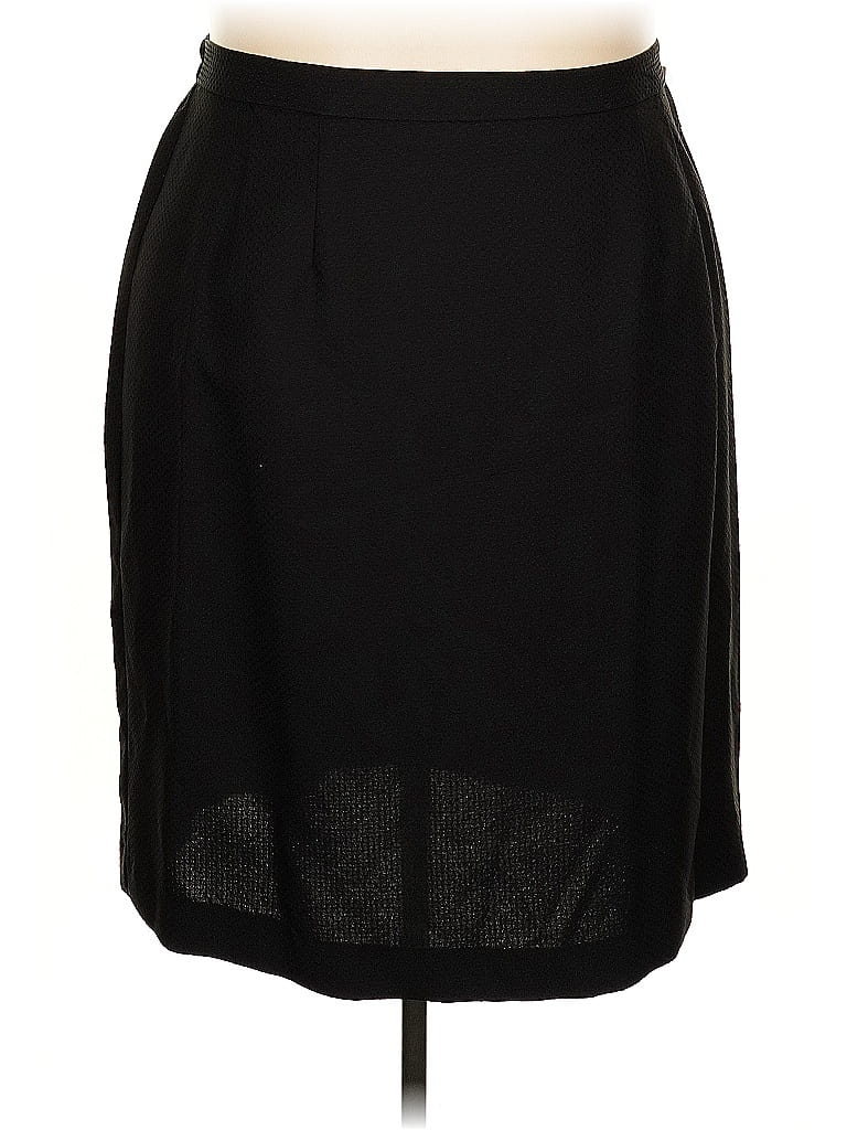 Pre-owned Unbranded Formal Skirt In Black