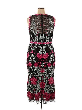 Marchesa notte pink floral flutter dress best sale