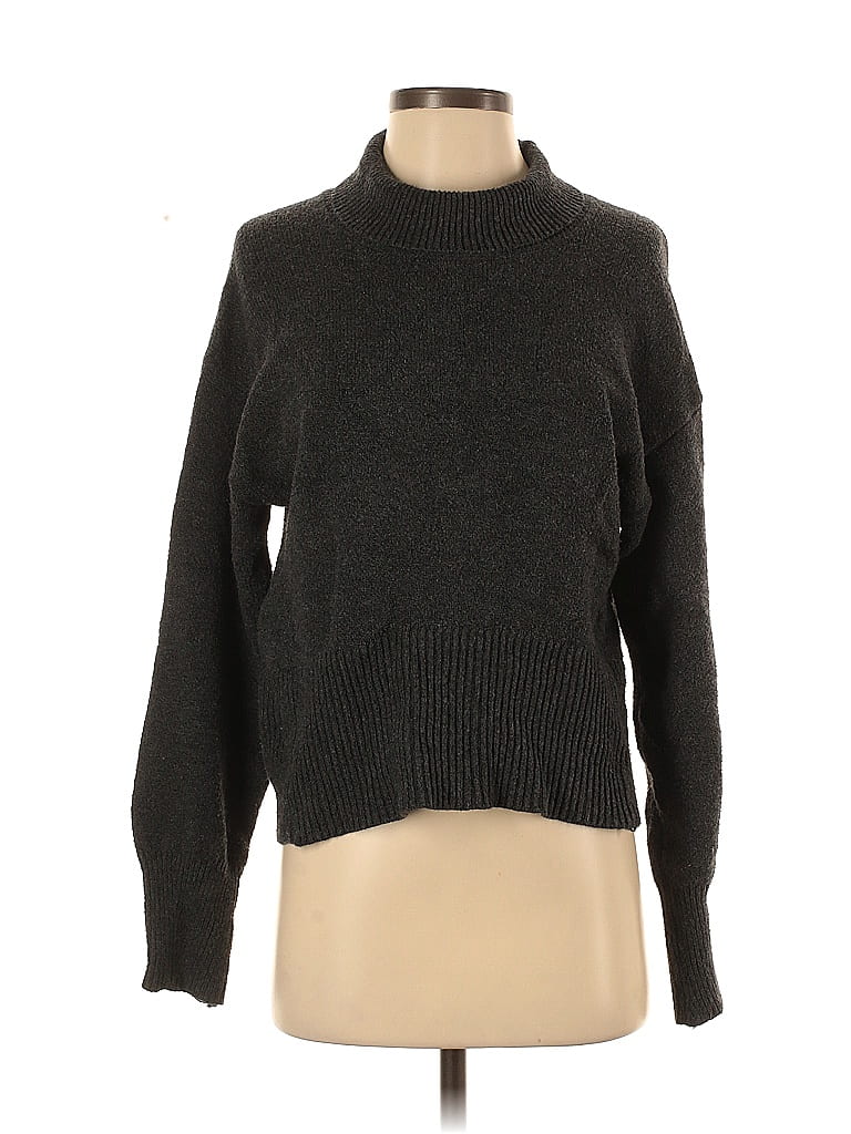 Pre-owned A New Day Turtleneck Sweater In Gray