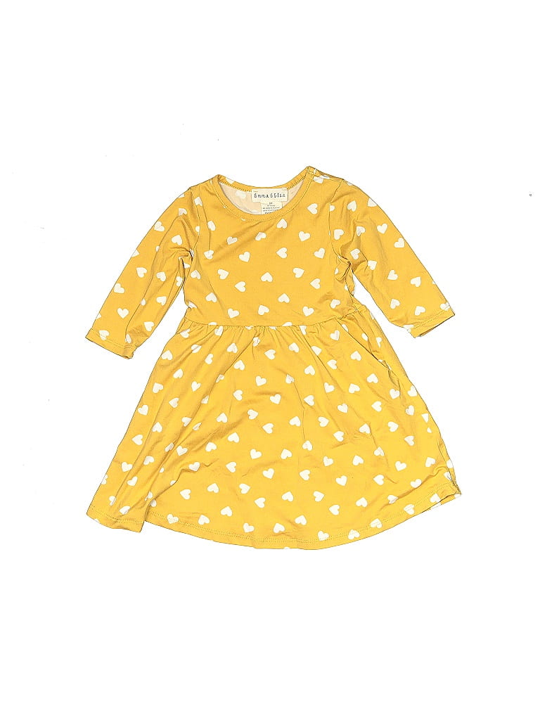 emma-elsa-hearts-yellow-dress-size-2t-33-off-thredup