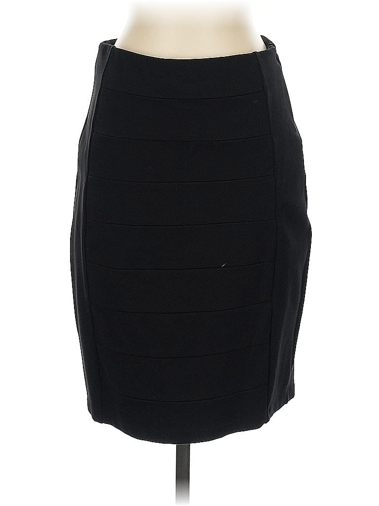 Pre-owned White House Black Market Formal Skirt In Black