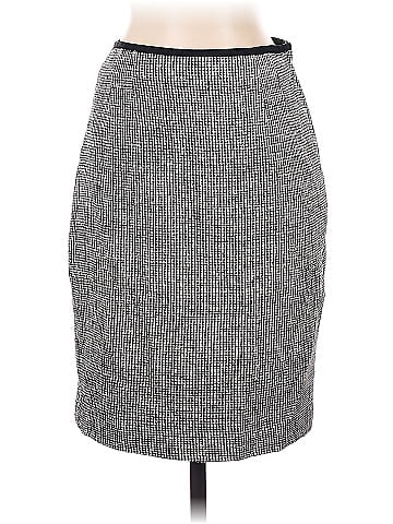 Linda Allard Ellen Tracy Silk Skirt (view 1)