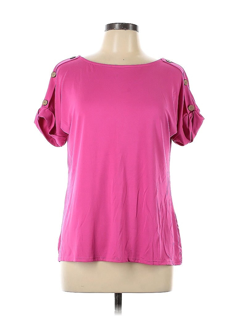 Pre-owned Assorted Brands Active T-shirt In Pink