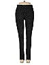 Joan Vass Animal Print Black Active Pants Size S - photo 1