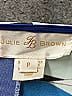 Julie Brown Print Blue Casual Dress Size P (petite) - photo 3