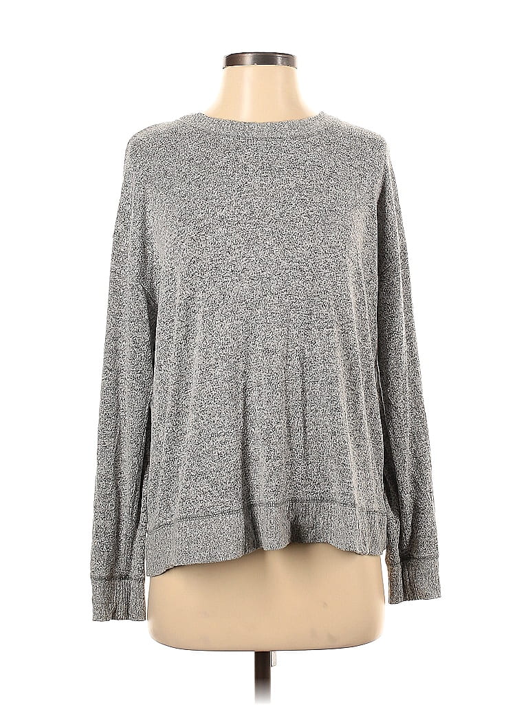 Pre-owned Old Navy Pullover Sweater In Gray