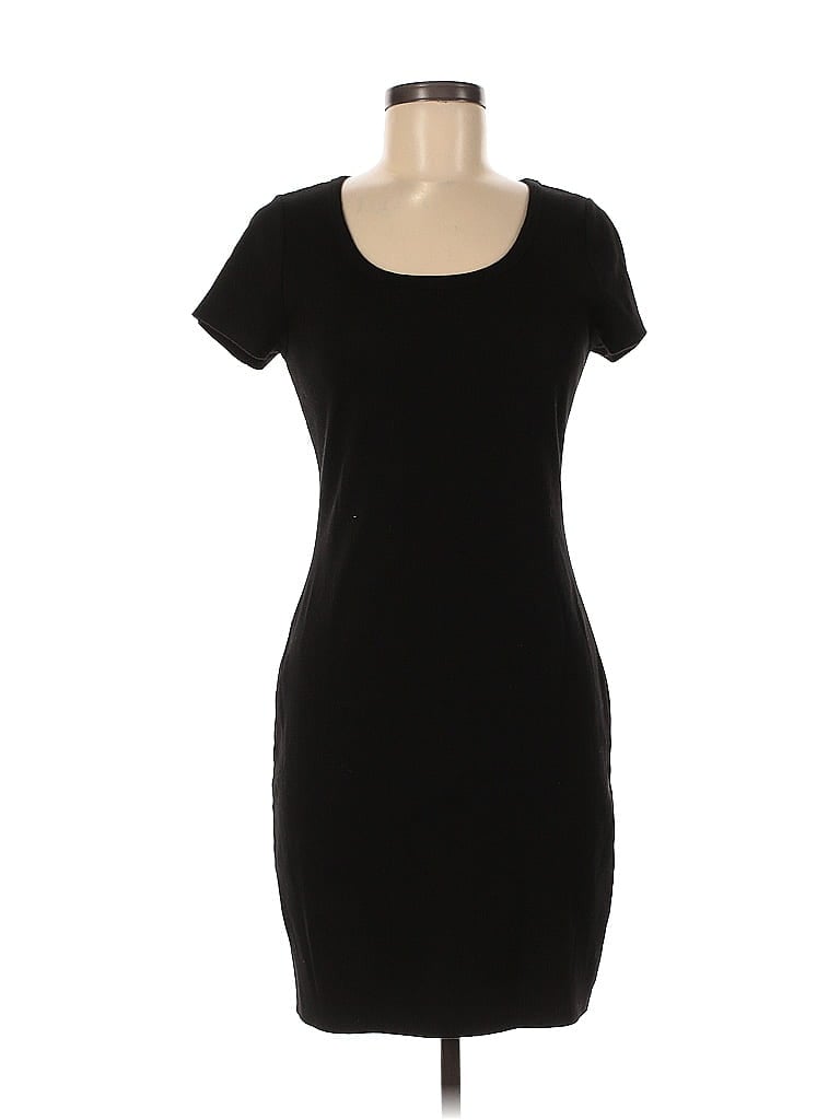 Pre-owned T.la Casual Dress In Black