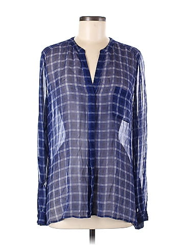 Joie Long Sleeve Silk Top (view 1)