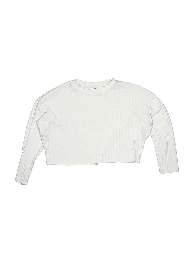 Pre-owned H&m Kids' Pullover Sweater In Gray