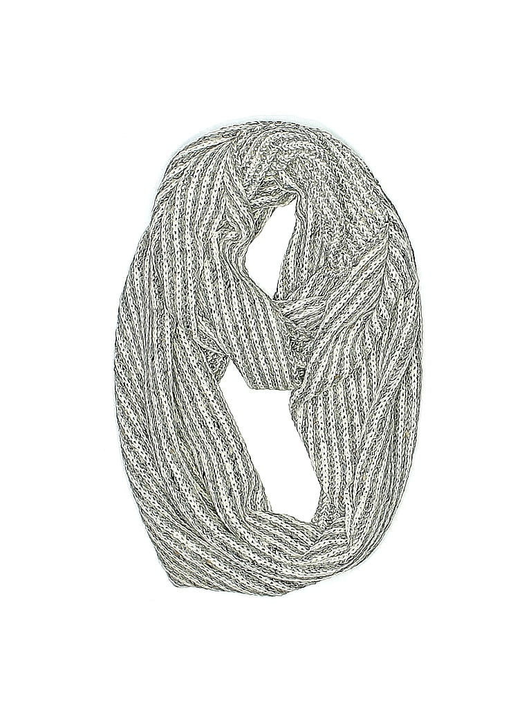 Pre-owned Assorted Brands Scarf In Gray