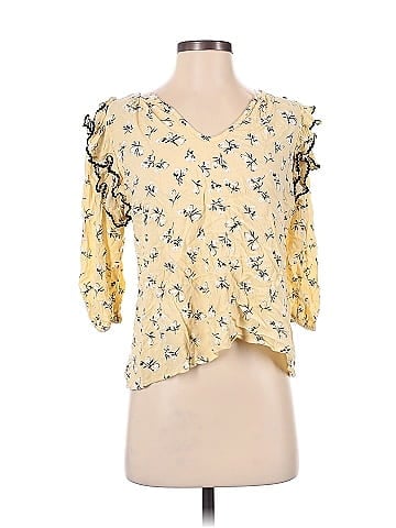 Wayward Fancies 3/4 Sleeve Blouse (view 1)