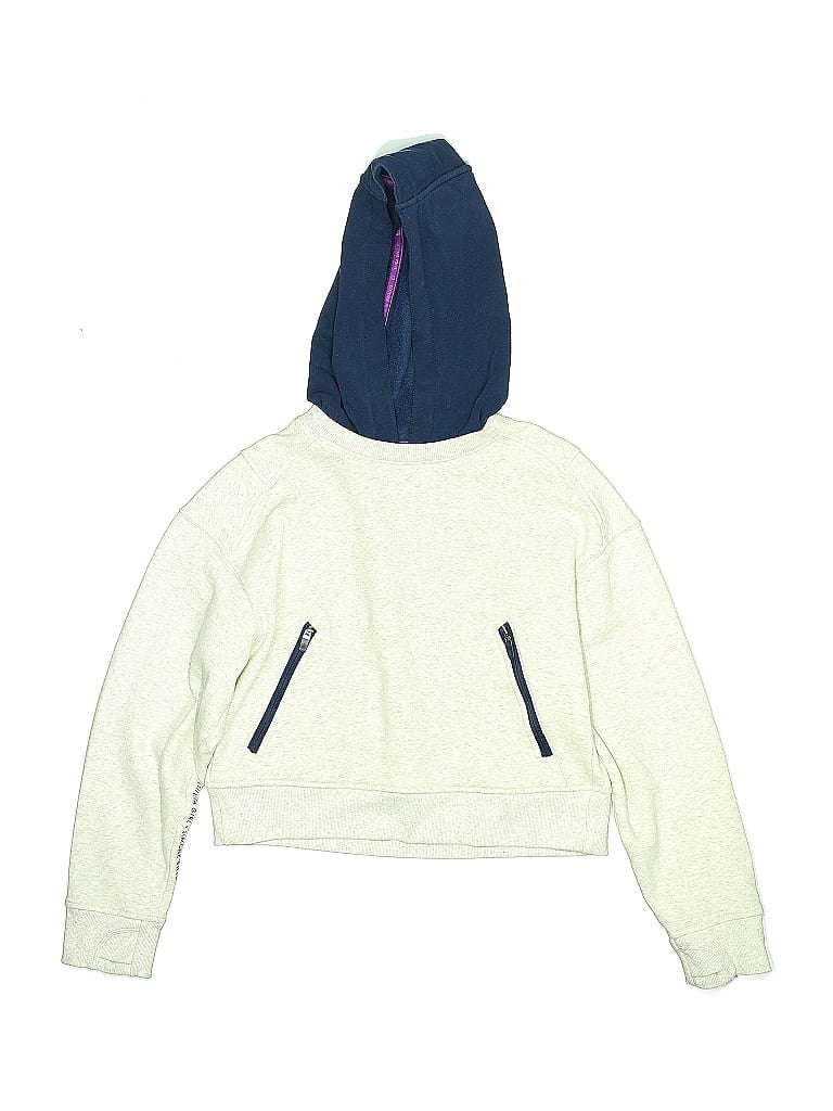 Athleta Girl x Simone Biles White Zip Up Hoodie Size 8 10 69 off