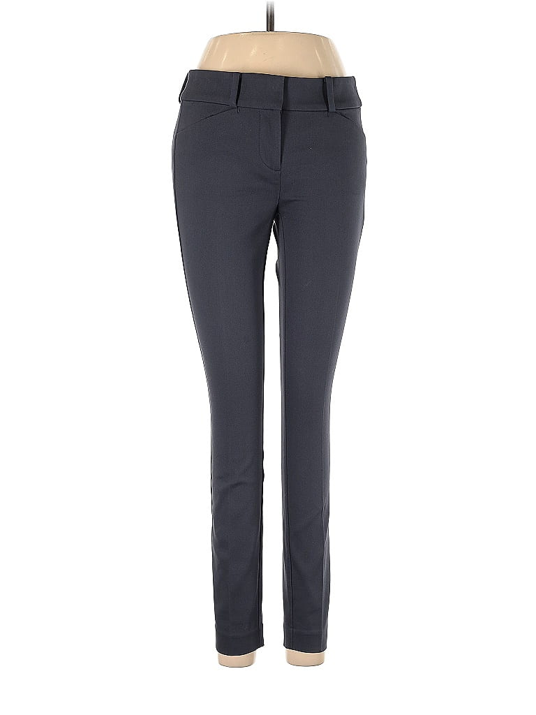 Ann Taylor LOFT Solid Blue Dress Pants Size 0 77 off ThredUp