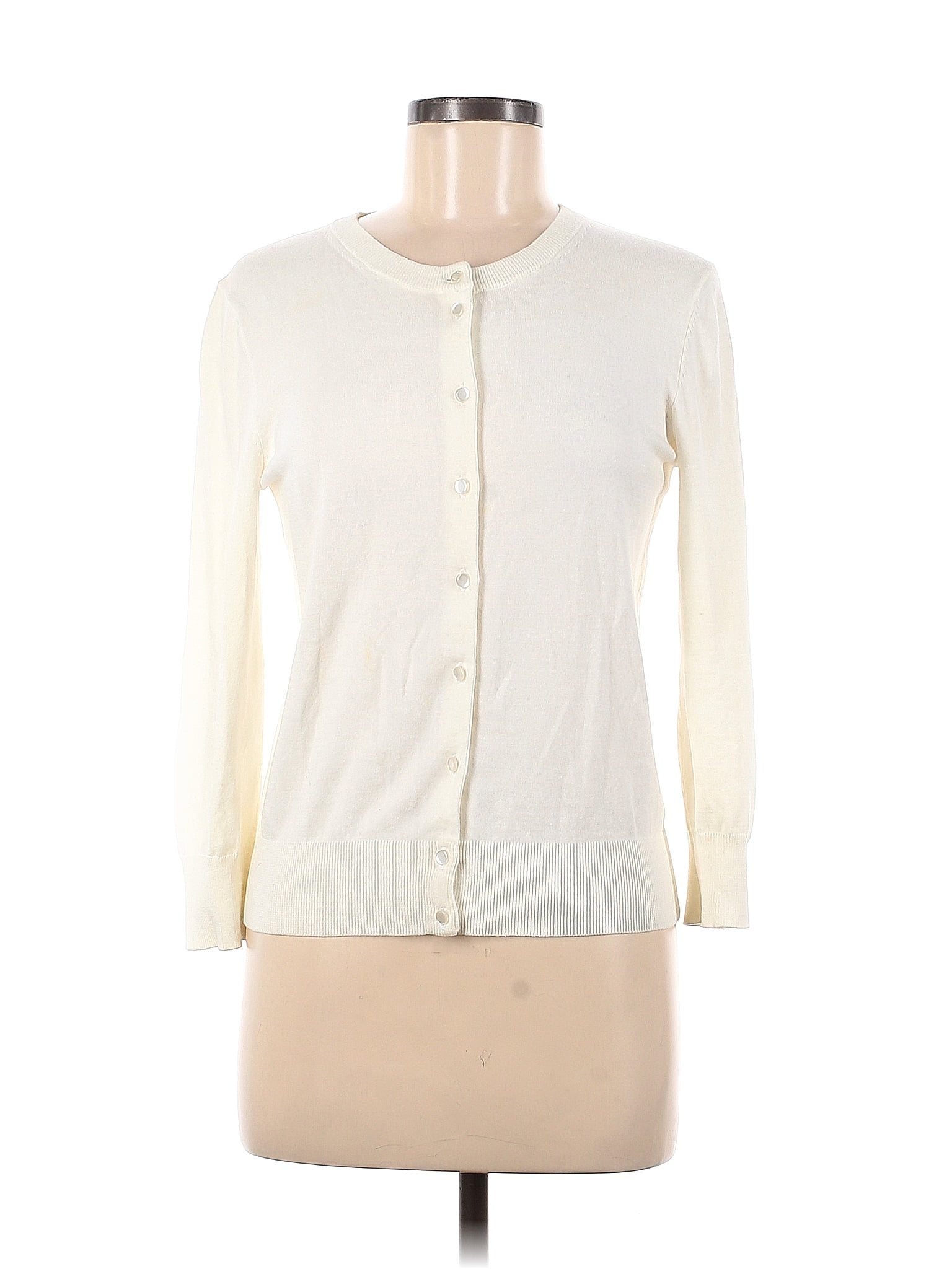 Cable & Gauge Ivory Cardigan Size M 50 off ThredUp