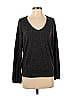 Liverpool Los Angeles Metallic Gray Pullover Sweater Size S - photo 1