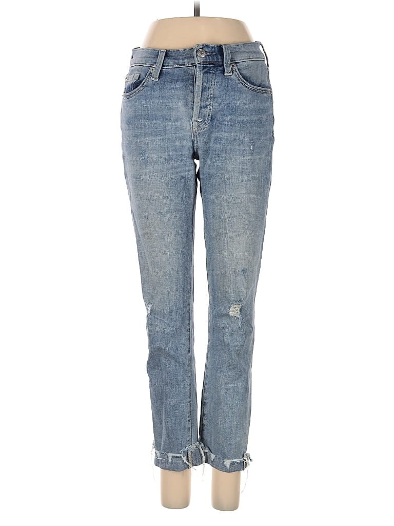 Click to view more detailed imagery on our partner's website Pre-owned 7 For All Mankind Jeans In Blue