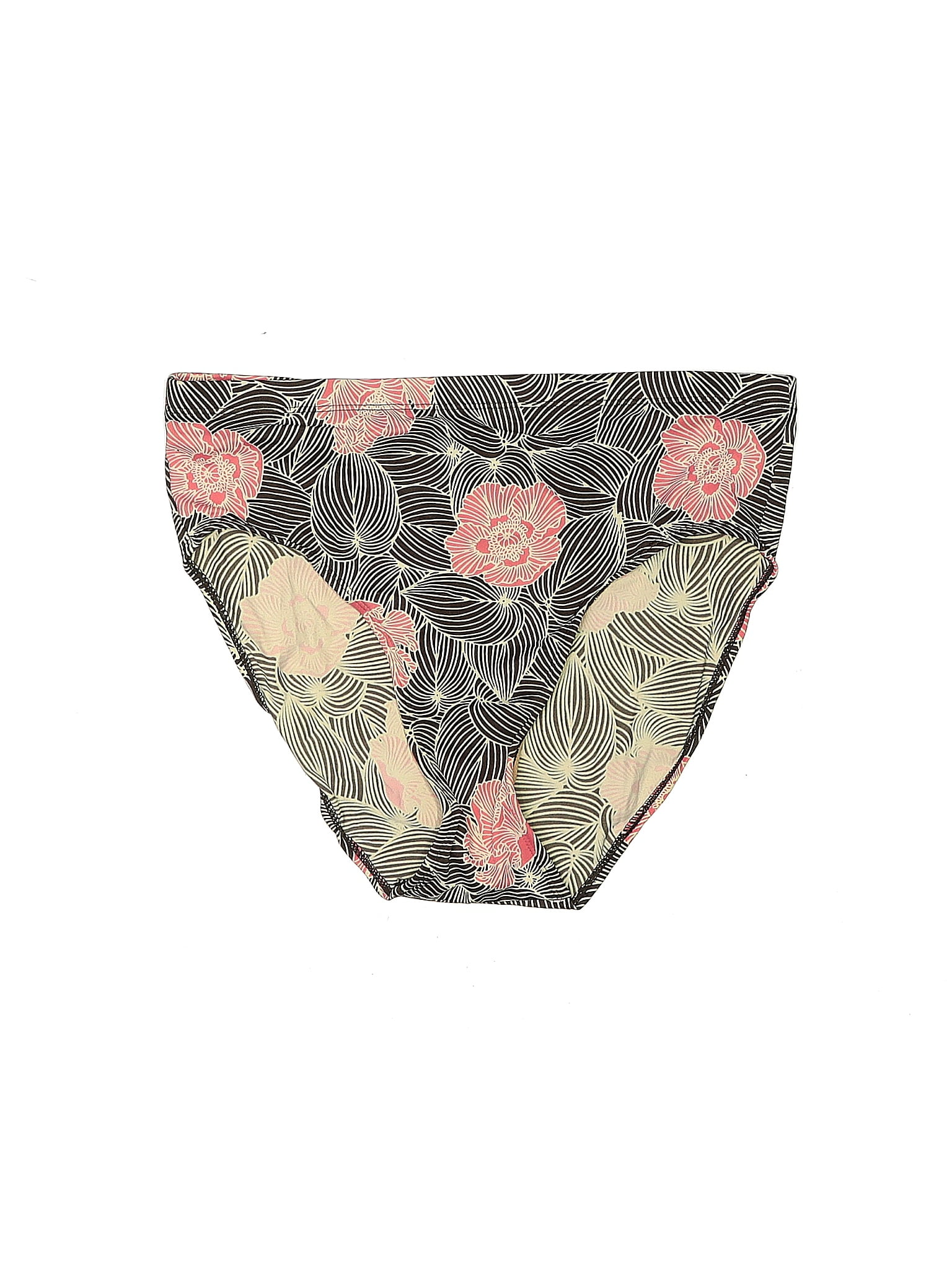 L.L.Bean Floral Gray Swimsuit Bottoms Size 8 46 off ThredUp