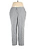 Judy's Group Inc 100% Polyester Chevron-herringbone Gray Dress Pants Size 16 - photo 1