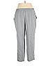 Judy's Group Inc 100% Polyester Chevron-herringbone Gray Dress Pants Size 16 - photo 2
