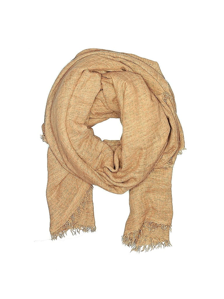 Pre-owned Assorted Brands Scarf In Brown
