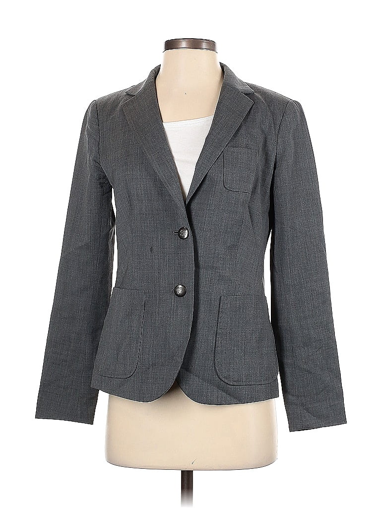 Click to view more detailed imagery on our partner's website Pre-owned Gap Wool Blazer Jacket In Gray