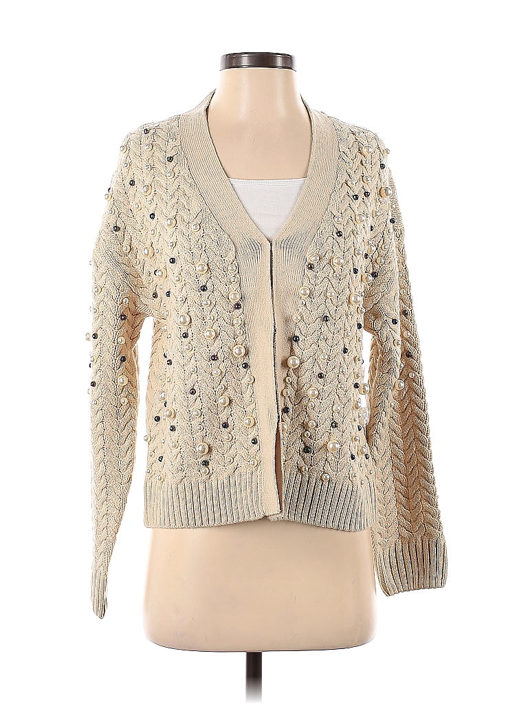 Boston Proper 100 Acrylic Tan Cardigan Size XS 74 off ThredUp