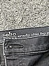 Soho JEANS NEW YORK & COMPANY Stripes Black Jeggings Size 20 - photo 3