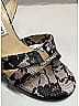 Jimmy Choo Print Gray Pink Lace Heels Size EU 37 - photo 5