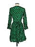 Tanya Taylor 100% Silk Animal Print Green Cocktail Dress Size 6 - photo 2